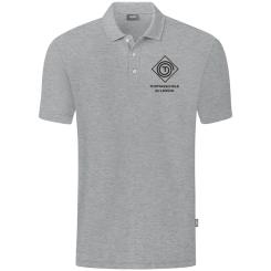 Poloshirt - Hellgrau Meliert 
